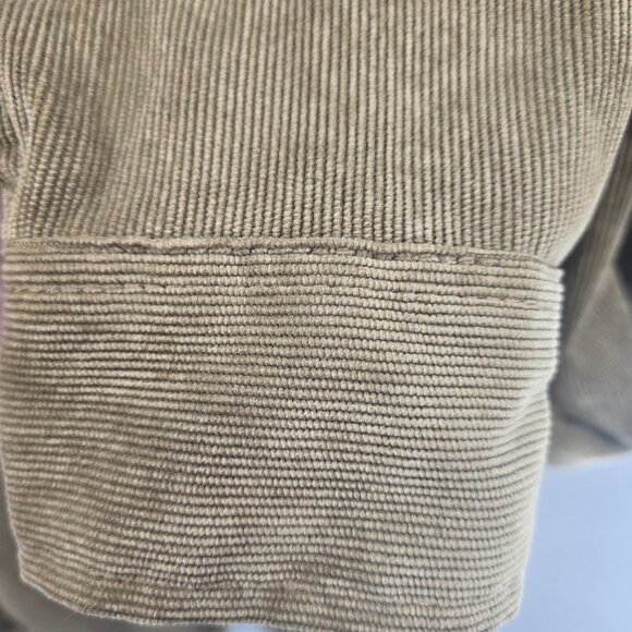 Original Weatherproof Vintage Olive Green Corduroy Button Down Shirt Medium - Picture 6 of 11
